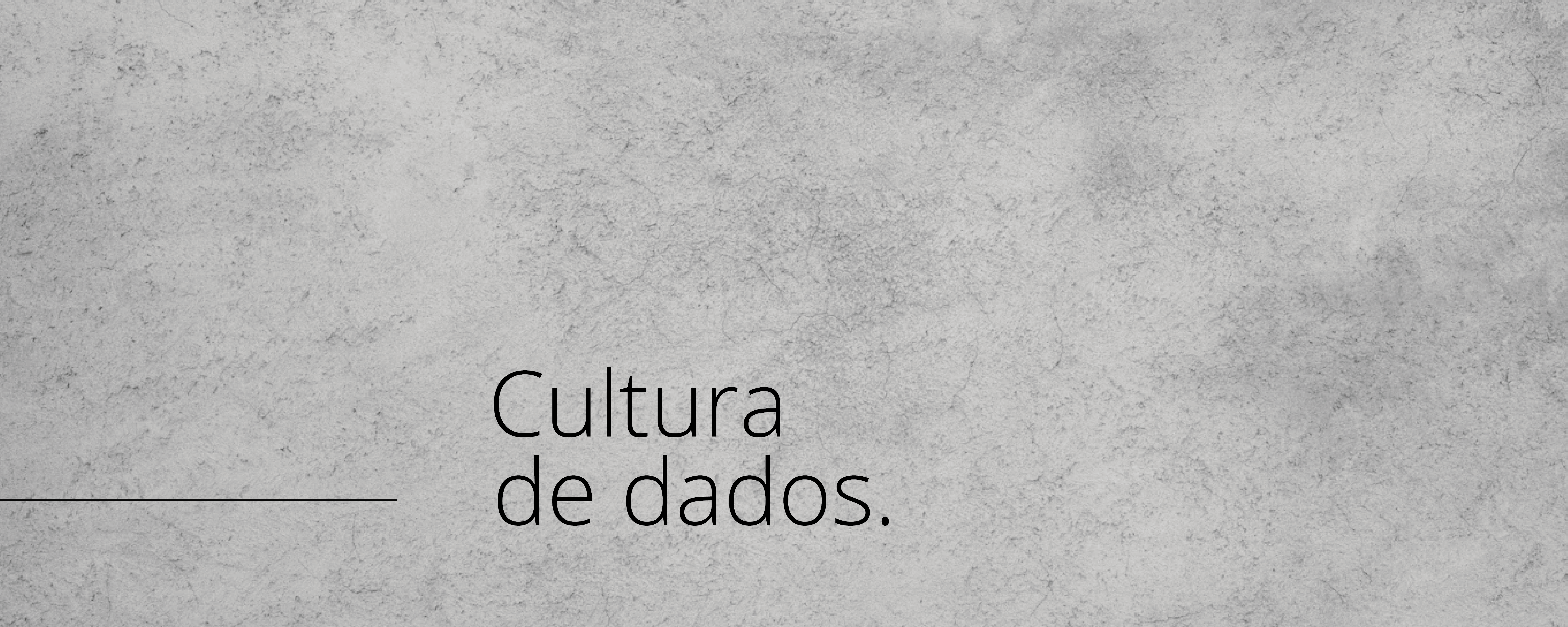 cultura de dados