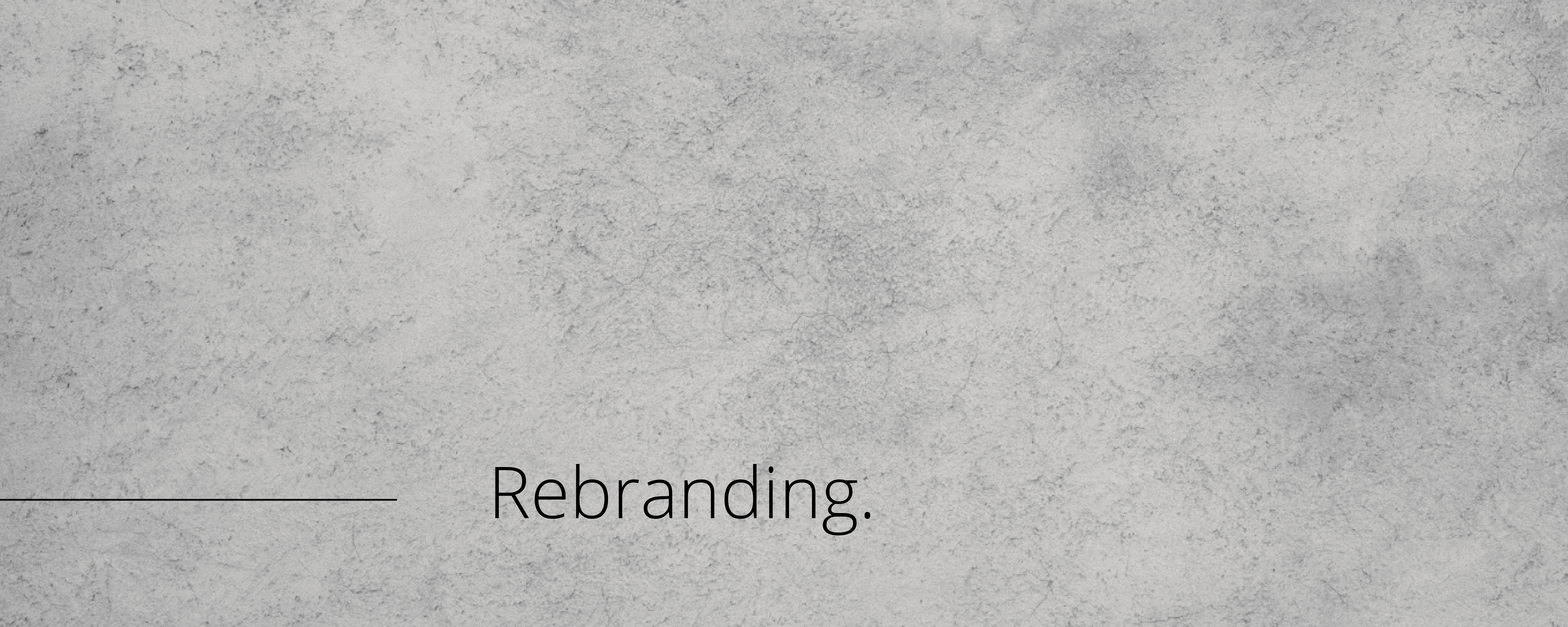 rebranding
